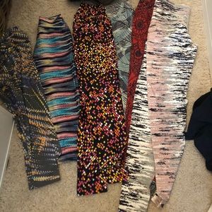 Set of 6 liquido legging.